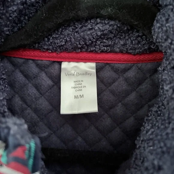 Vera Bradley Tartan Plaid Fleece - Picture 2 of 5